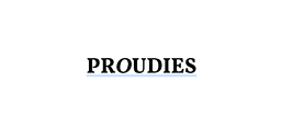 Logo van Proudies