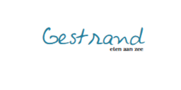 Logo van Gestrand, eten aan zee